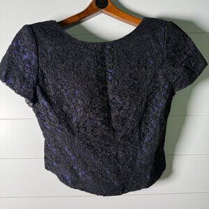 J.R. Nites Petites by Caliendo 2 Piece Top and Long Skirt Evening Wear Sz 10P